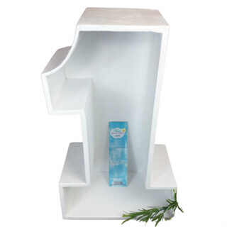 NUMERO 1 BRANCO PROPS PARA FOTOGRAFIA NEWBORN ACOMPANHAMENTO