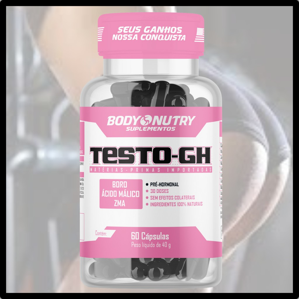Te.s.to Feminino 60 cápsulas + Glúteos + Pernas + Curvas Suplemento Fitnnes