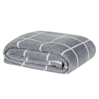 Manta Cobertor Austin Casal Queen Flannel Antialérgica 200g 1 Peça
