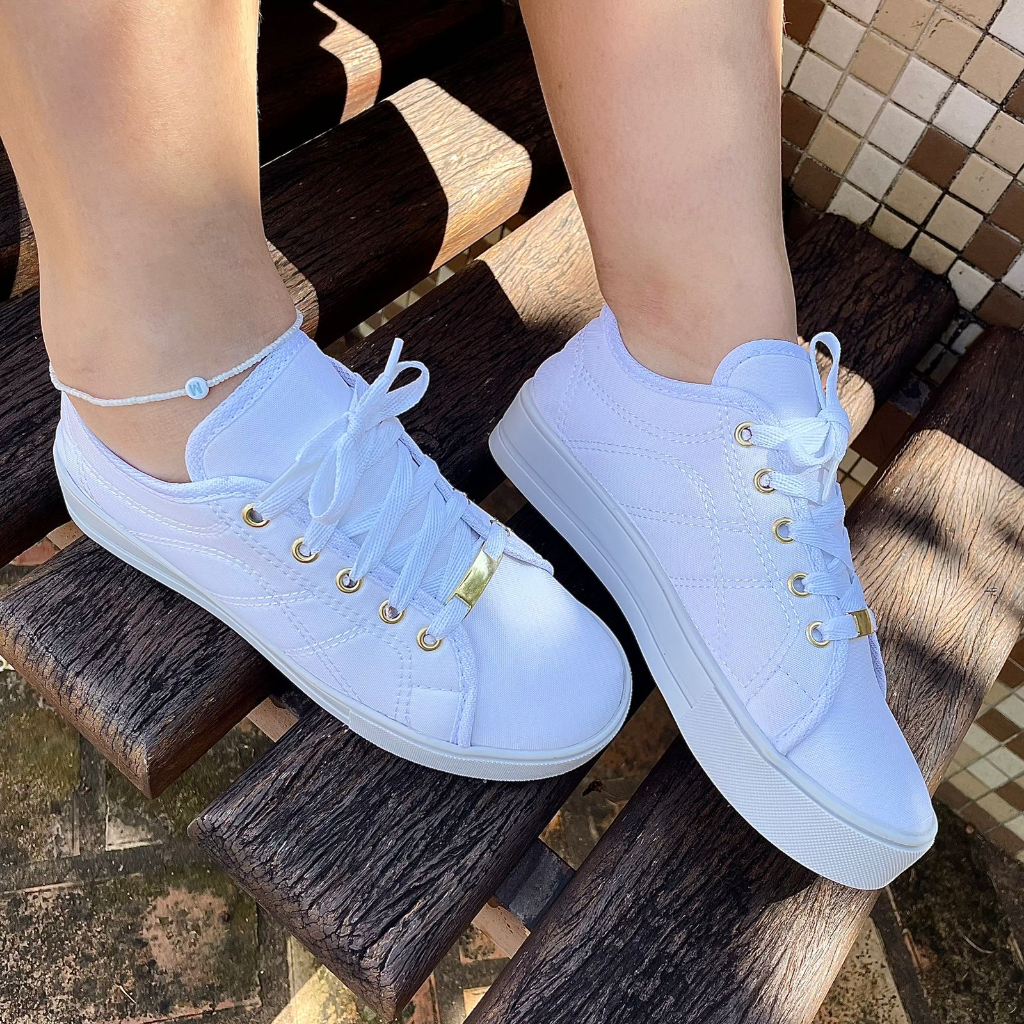 Tênis Branco Feminino Tenis Tendencia 2019 Tênis Feminino Casual