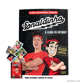 Kit Álbum Do Enaldinho + 50 Figurinhas