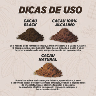 Cacau em Pó 100% Alcalino Puro 500g - P&P | Shopee Brasil