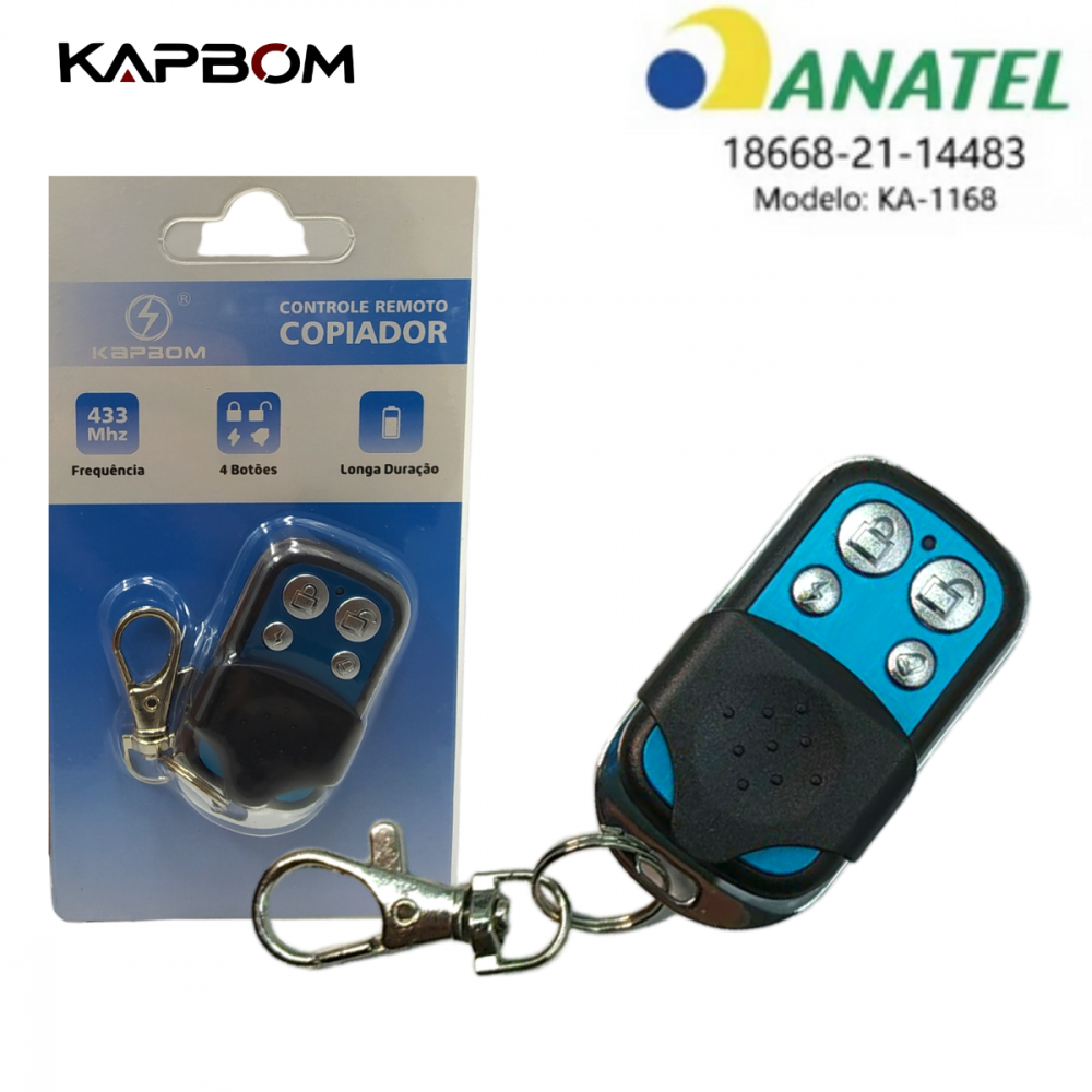 Controle Remoto Copiador KA-1168 - Kapbom