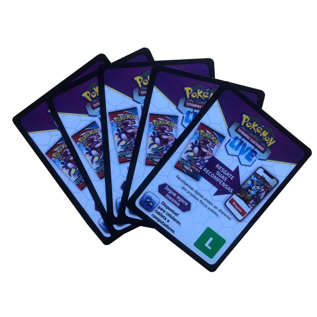 Lotes de Códigos Pokémon Online - TCG, Go, Tempestade Prateada, Realeza Absoluta e Mais Live