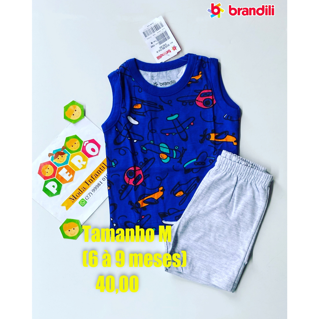 Roupas brandili direto da 2024 fabrica
