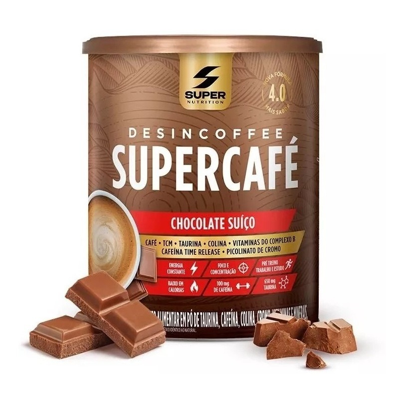 Desincoffee Super Café Termogênico Natural 220g Pré-treino: Sabor ...