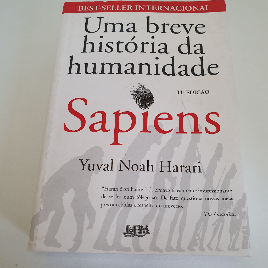 Livro Sapiens: Uma Breve História da Humanidade - Yuval Noah Harari - L8024