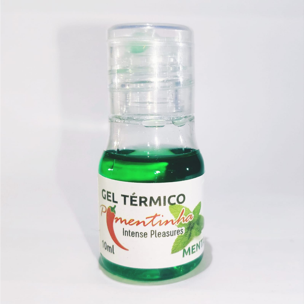 Gel Térmico Beijável Comestível Sabor Menta Lubrificante Intimo Sexo Oral  10ml Pimentinha Intense SexShop | Shopee Brasil