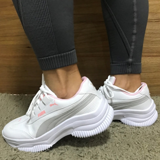Tênis Feminino Casual Leve Plataforma Chunky Sneaker Modinha Feminina Puma Blogueiras!