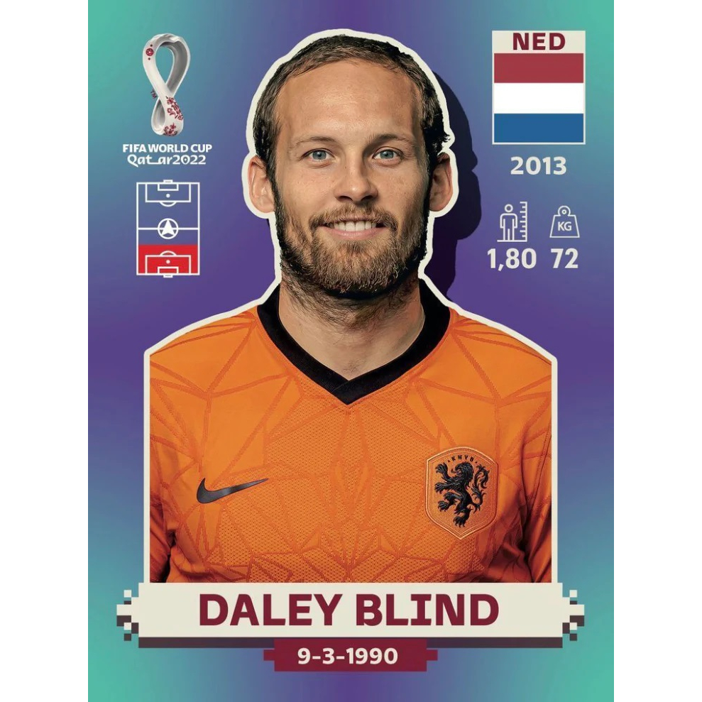 Holanda - Panini World Cup 2022 Stickers - NED - Várias Figurinhas Copa ...