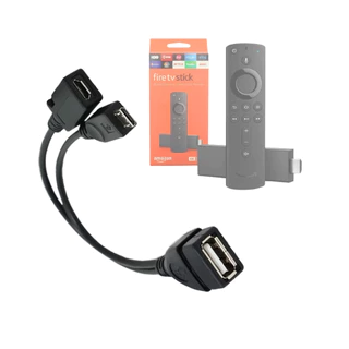 Cabo adaptador Otg 2 em 1 para Fire Stick mi Stick tv