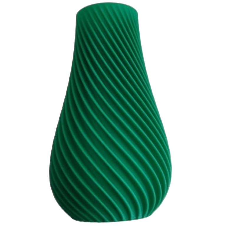 Lindo Vaso decoração espiral em 3D 12,,20,23 cm