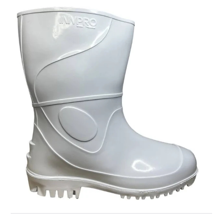 Bota Pvc Branca Cano Medio INNPRO Work CA36025 Açougue Jardim ...