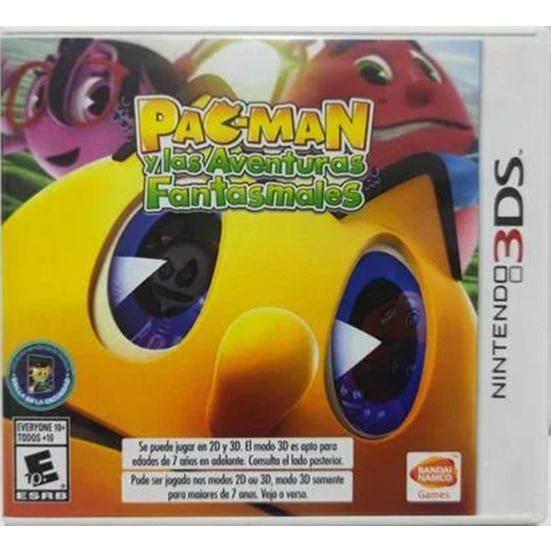 Pac-Man y Las Aventuras Fantasmales - Nintendo 3DS | Shopee Brasil