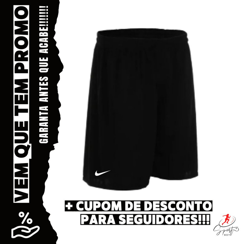 Calção De Futebol Bermuda de Futebol em Poliéster Shorts Masculino Academia Ginastica