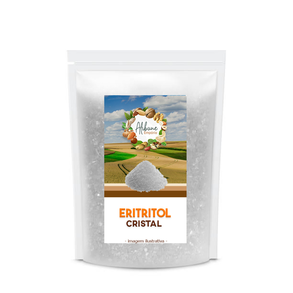 Eritritol Cristal 100% Puro Importado Com Laudo - 2kg