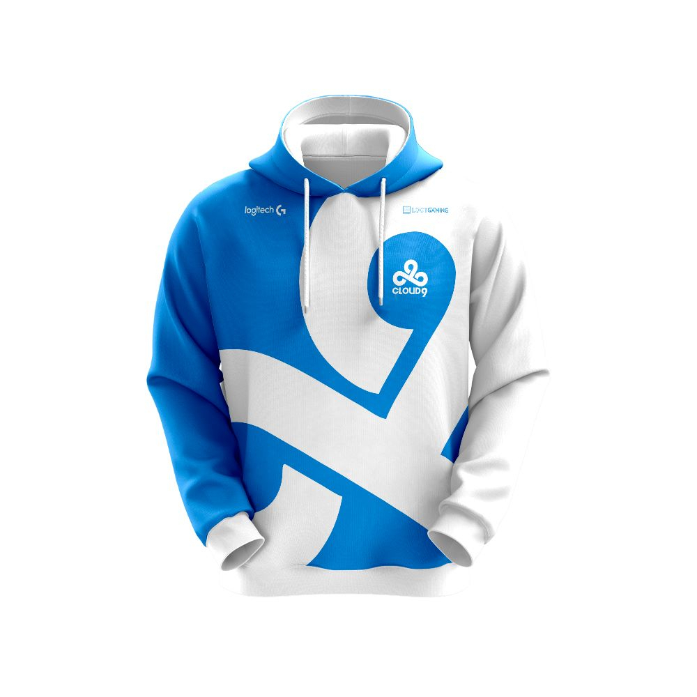 MOLETOM BLUSA DE FRIO CLOUD9 CS GO UNIFORME E-SPORTS REF0601