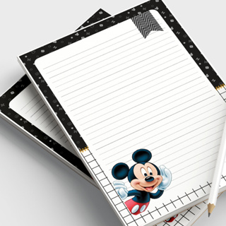 Bloco de Anotações Mickey Mouse