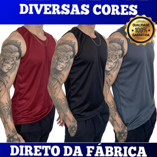 Camiseta Regata Masculina Dry Fit