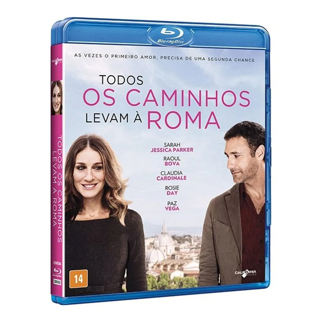 Blu Ray Todos Os Caminhos Levam A Roma Sarah Jessica Parker Original