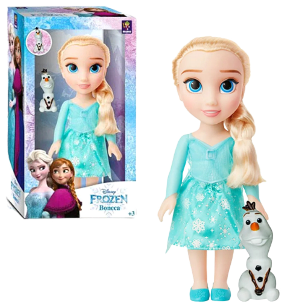 Boneca Elsa Frozen 2 Com Luz Hasbro 30 Cm E6952 - Fabrica da Alegria