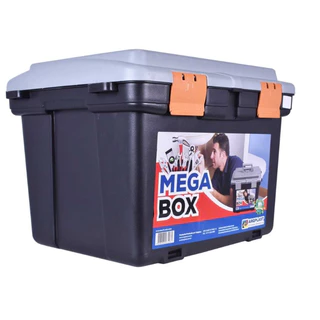 Caixa Grande Maleta De Ferramentas Organiza Multi. Mega Box