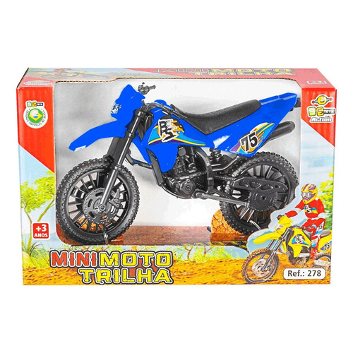 Moto De Trilha Mini Brinquedo Infantil Na Solapa Roda Livre