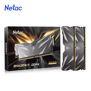 Memória Ram 16gb (2x8gb) DDR4 3200mhz CL16 Netac Shadow ll Gamer