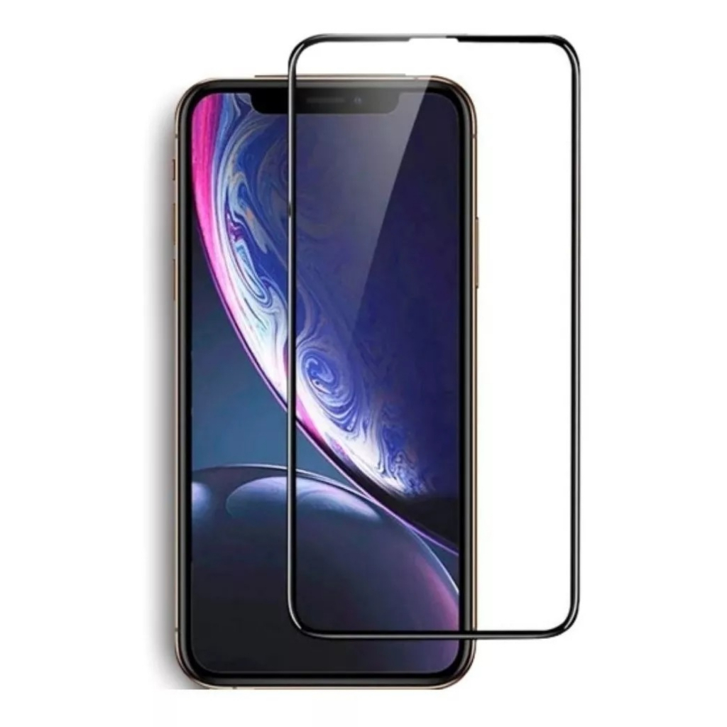 Kit 2 Película Vidro 3D P/ Todos iPhones 11 Xr 7 Plus Do 6g Ao 15 Pro Max
