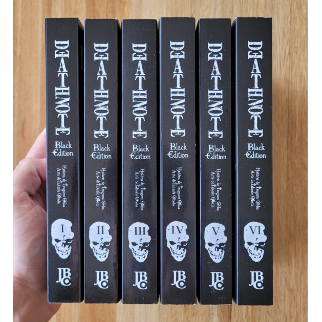 Kit Coleção Livros Mangá Anime Death Note Black Edition 1