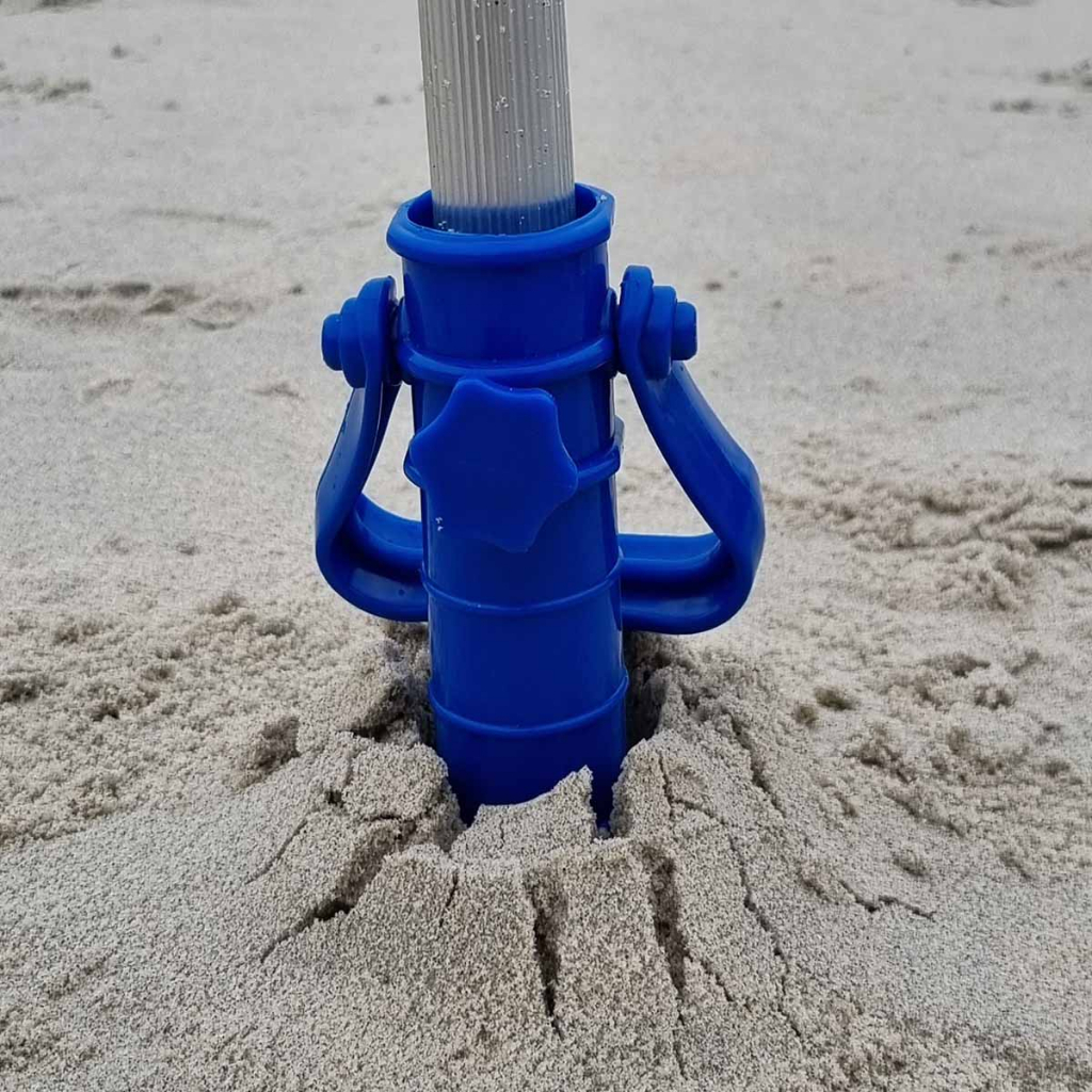 Suporte Guarda Sol Praia Porta Vara De Pesca Saca Areia