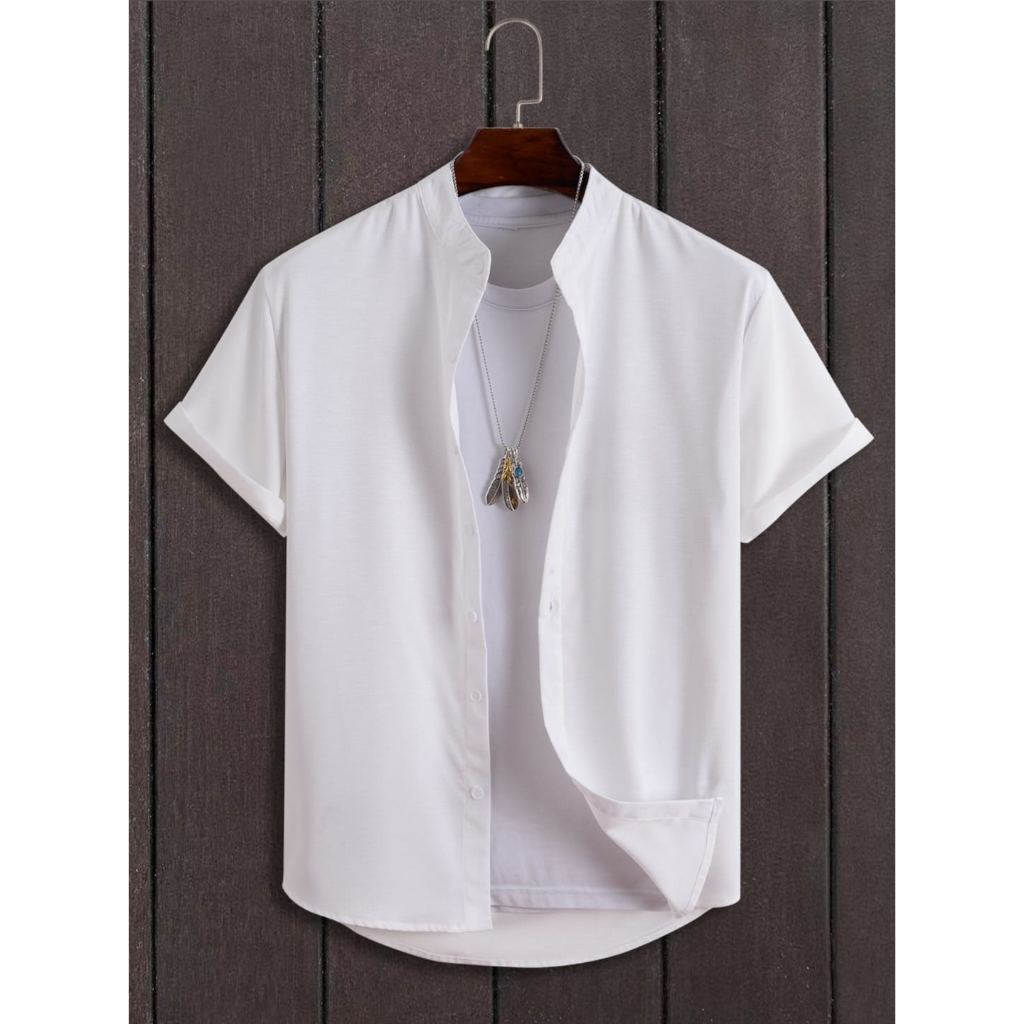 Camisa Linho Masculina Manga Curta - P M G GG XG XGG