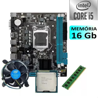 Kit Upgrade INTEL I5 4570 3.30 ghz + placa Intel H81 + Memória 8 GB ou 16 GB Ddr3 + Cooler/Todas peças novas