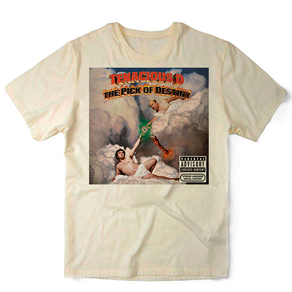 Camiseta Algodao Tenacious D The Pick Of Destiny Banda de Rock Jack Black Unissex