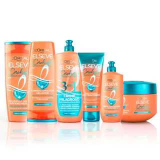 Kit Cachos dos Sonhos - Shampoo + Condicionador + Creme para Pentear + Creme 3 em 1 + Creme Noturno + Creme Tratamento