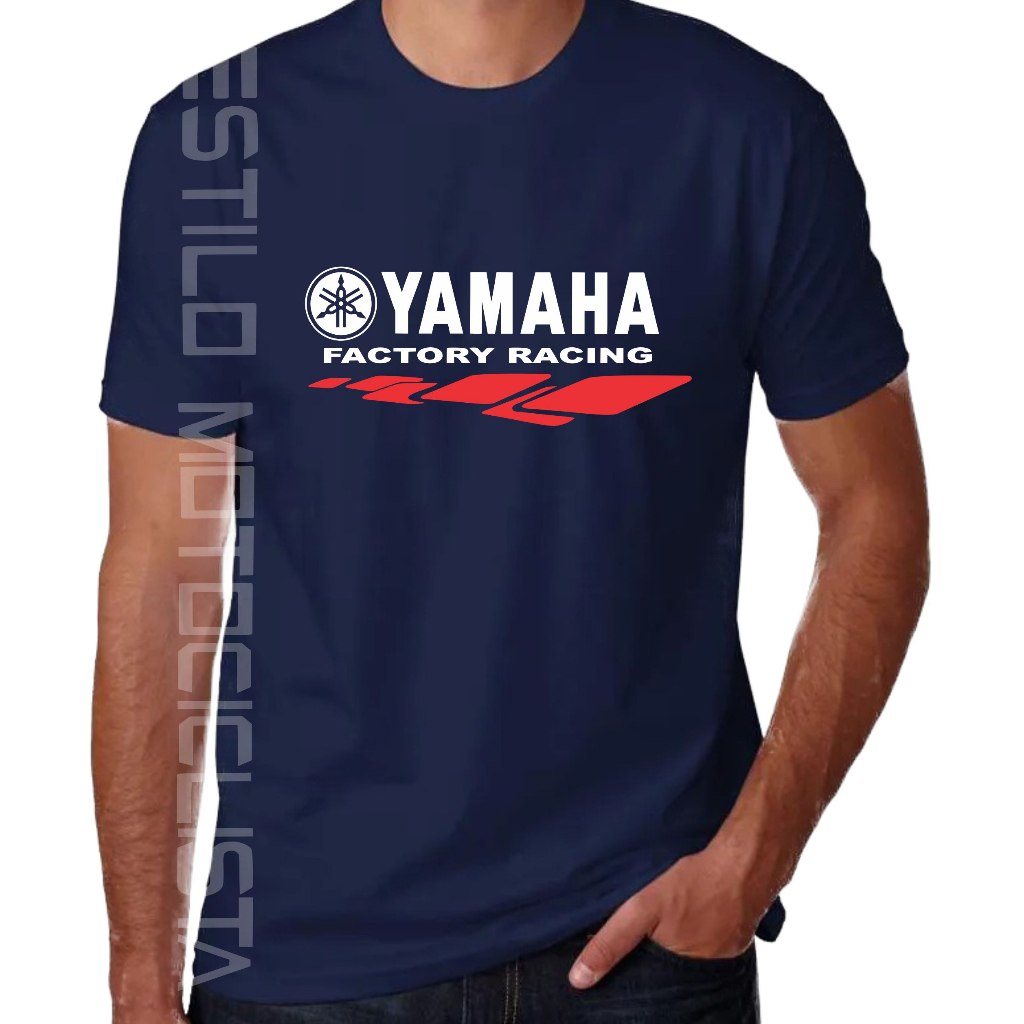 YAMAHA FACTORY RACING ピットクルーシャツ L YAMAHA FACTORY RACING