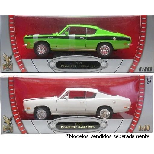 1969 Plymouth Barracuda 440 - Road Signature Collection 1/18 - Yat