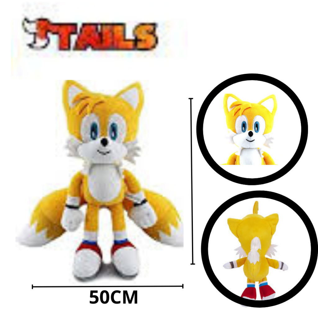 Goo Jit Zu Combo Sonic Knuckles Tails Boneco Elástico