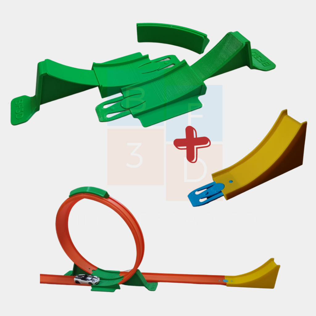Super Loop + Rampa Para Pistas Da Hot Wheels | Shopee Brasil