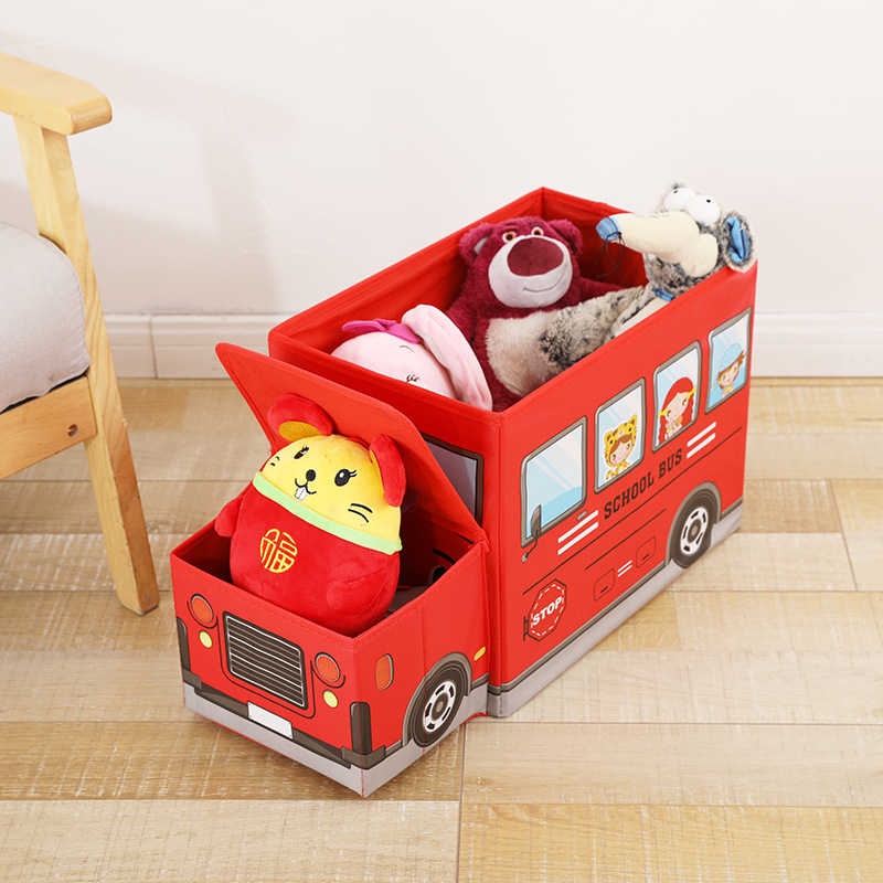 Baú Buff Organizador De Brinquedos Do Infantil sn006 Dobrável Fácil Montagem Bom Presentes
