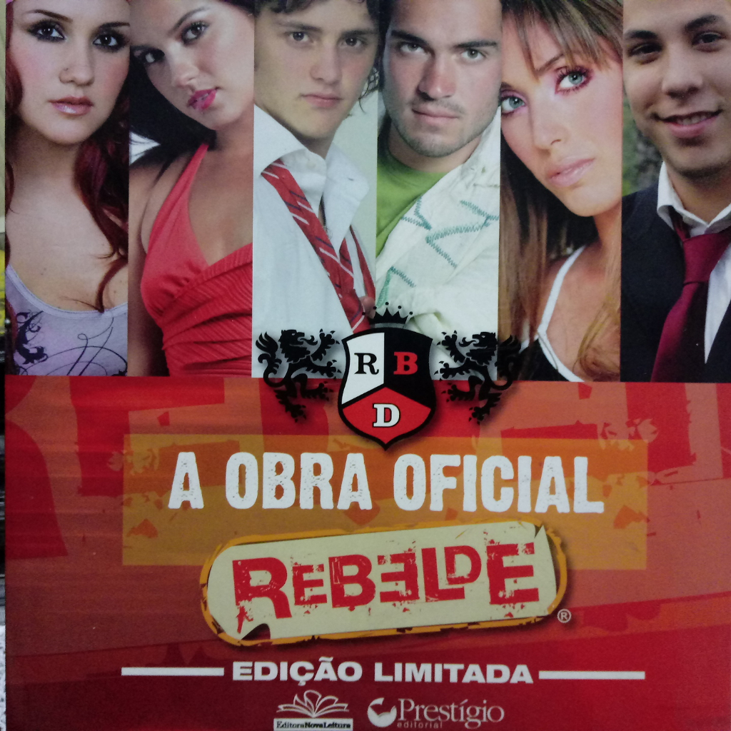 Rbd A Obra Oficial Rebelde Edição Limitada Shopee Brasil 