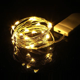 1 Fio Luzes De Fada Led 2 Metros Para Festa Em Casa De Casamento Decoração De Natal