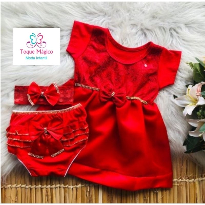 vestido de princesa vermelho em Promoção na Shopee Brasil 2023