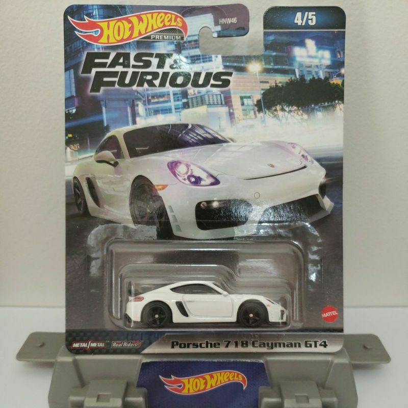 Hot Wheels Velozes E Furiosos Premium Porsche 718 Cayman Gt4 Fast And Furious 2023 Shopee Brasil