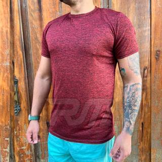 Camisa Camiseta Masculina Dry-Fit Academia 90% Poliester Dri fit