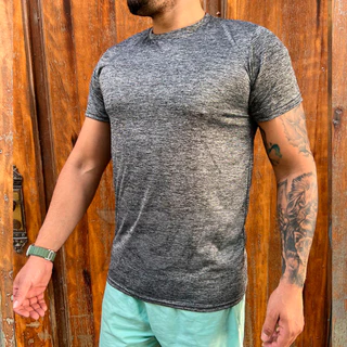 Camisa Camiseta Lisa Vermelha Preta Cinza Azul Branca Dry Fit Academia Treino Corrida