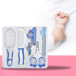 Kit 6 Peças Cuidados com Bebes Higiene Infantil Recém Nascidos