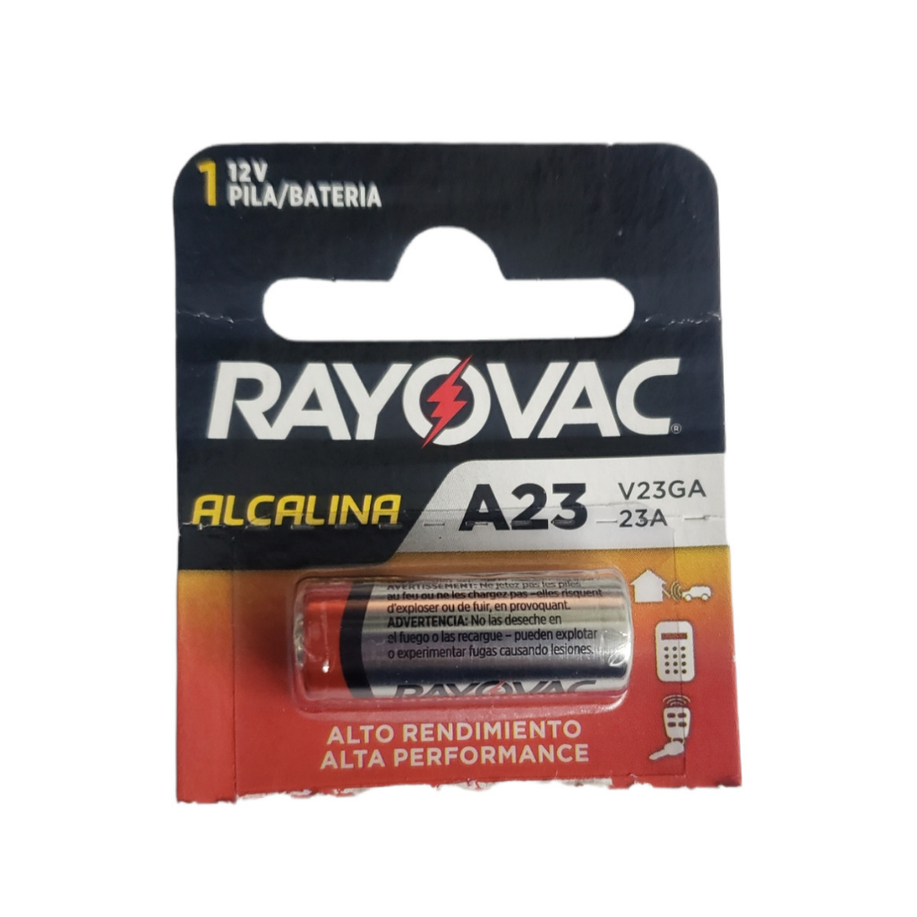BATERIA A23 12V RAYOVAC ALCALINA