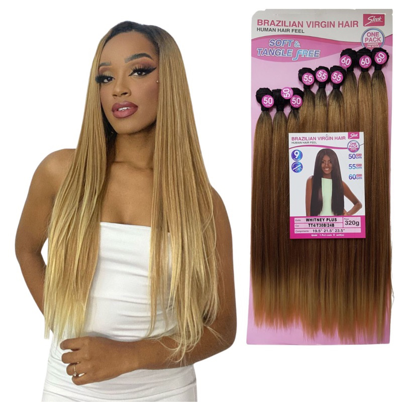 Cabelo Bio Vegetal Whitney - Sleek Brazilian Virgin Hair