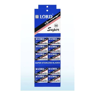 Lâmina De Barbear Lord Super C/ 50